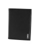 OSLO BLACK PASSPORT LEATHER COVER - BLACK 